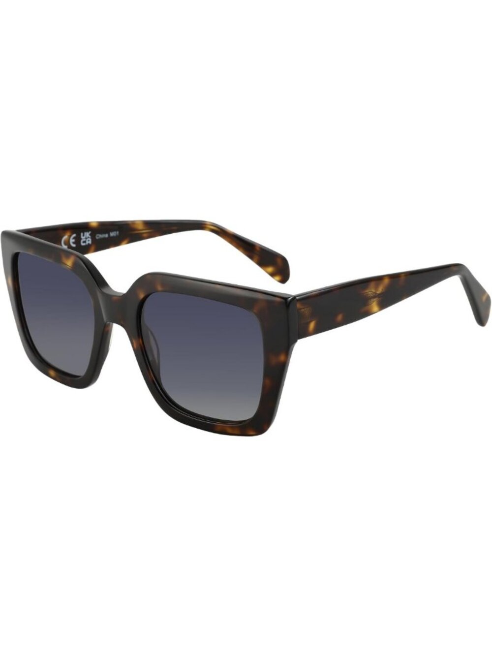 Oversized Polarized Square Sunglasses for Women | Trendy Retro UV400 Shades